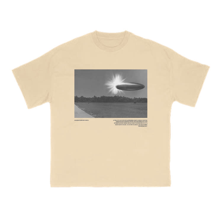 Vintage Sci Fi Photo Graphic T-Shirt - Apricot - US16-18(2XL) - image 7