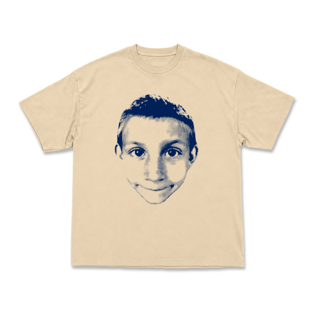 Art Inspired Half Tone Portrait Print Street T-Shirt - Apricot - US16-18(2XL) - image 11