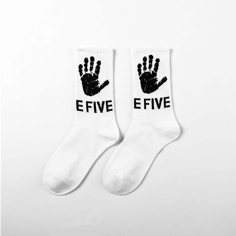 Basketball Men Socks Hip-hop Sports Socks Harajuku Cool Funny Socks