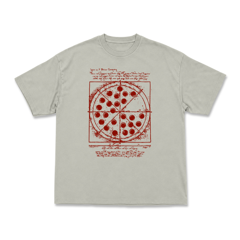 Heritage Sketch Print Ribbed Street Style T-Shirt - Warm Grey - US16-18(2XL) - image 11
