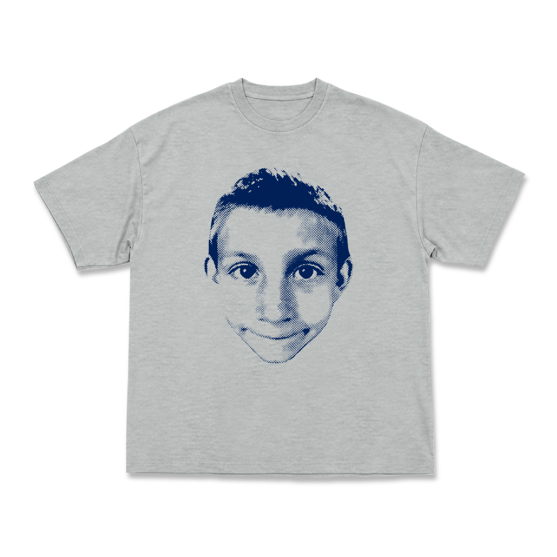 Art Inspired Half Tone Portrait Print Street T-Shirt - Grey - US16-18(2XL) - image 15