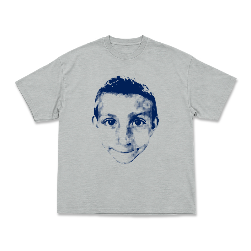 Art Inspired Half Tone Portrait Print Street T-Shirt - Grey - US16-18(2XL) - image 15