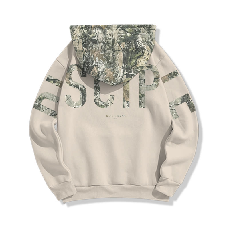 Disciple Matthew 28:19 Dead Leaves Camouflage Print Hoodie - image 11