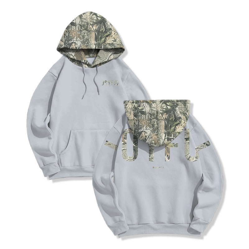 Joyful Romans 12:12 Dead Leaves Camouflage Print Hoodie - image 8