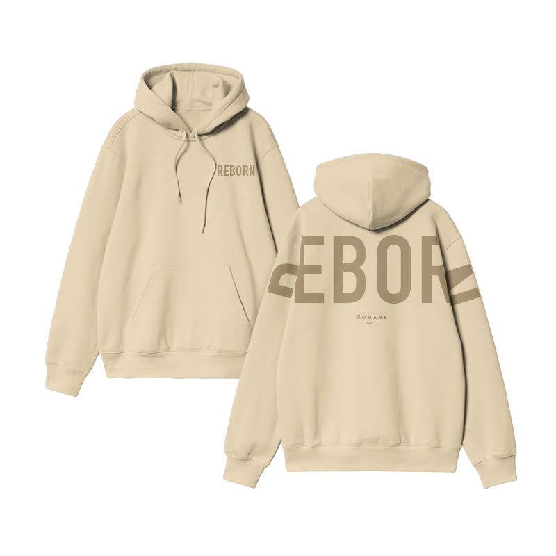 Reborn Romans 6:4 Print Hoodie - image 6
