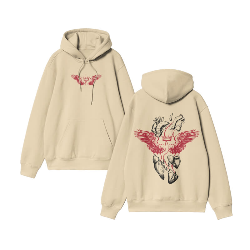 Unisex God Loves The World John 3:16 Print hoodie - Apricot - US16-18(2XL) - image 4