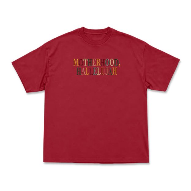 Vintage MOTHERHOOD.HALLELUJAH Graphic T-Shirt - Red - US16-18(2XL) - image 8
