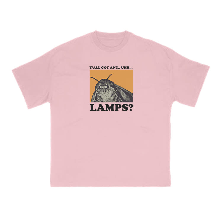 Y'all Got Any Lamps Meme Print T-shirt - Pink - US16-18(2XL) - image 8