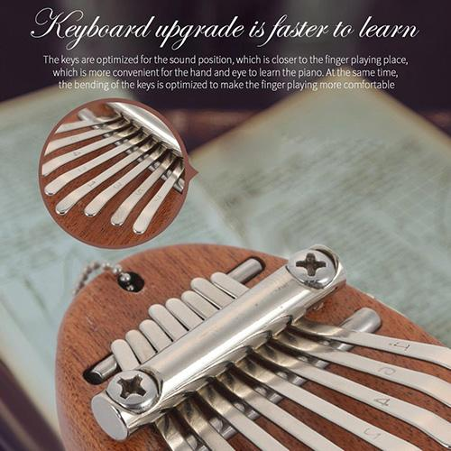 Mother's Day Gift 8 Keys Mini Kalimba Thumb Piano-Engravingift