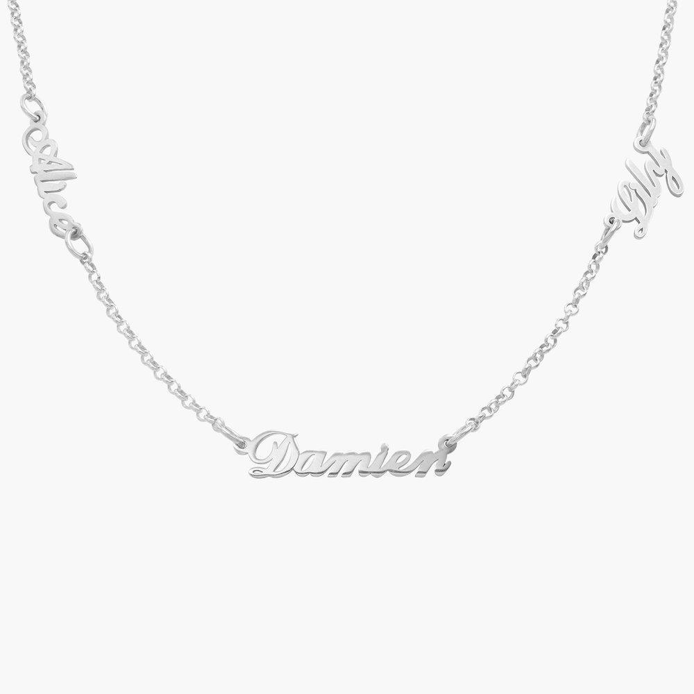 Valentine's Day Gift Two Name Necklace Custom 2 Names Personalized Multiple Name Necklace