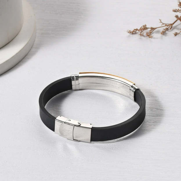 Christmas Gift To My Grandson Cross Leather Bracelet "Pray Through It" Christmas Gifts for Grandson-Engravingift