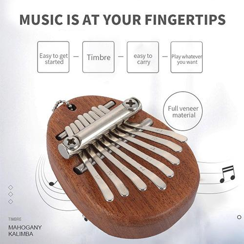 Mother's Day Gift 8 Keys Mini Kalimba Thumb Piano-Engravingift