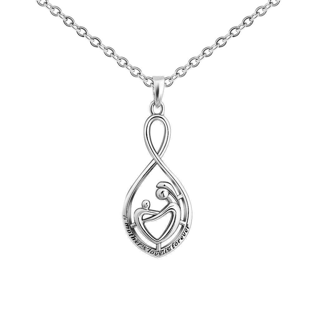 Mother's Day Gift Maternal Love 8 Word Necklace-Engravingift