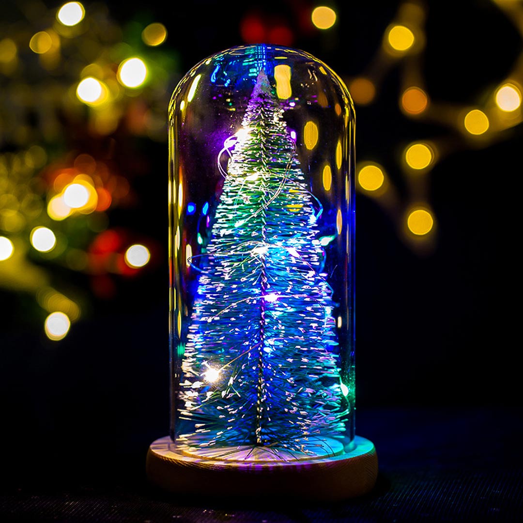 Christmas Gift Christmas Tree Led Light - HANDMADE-Engravingift