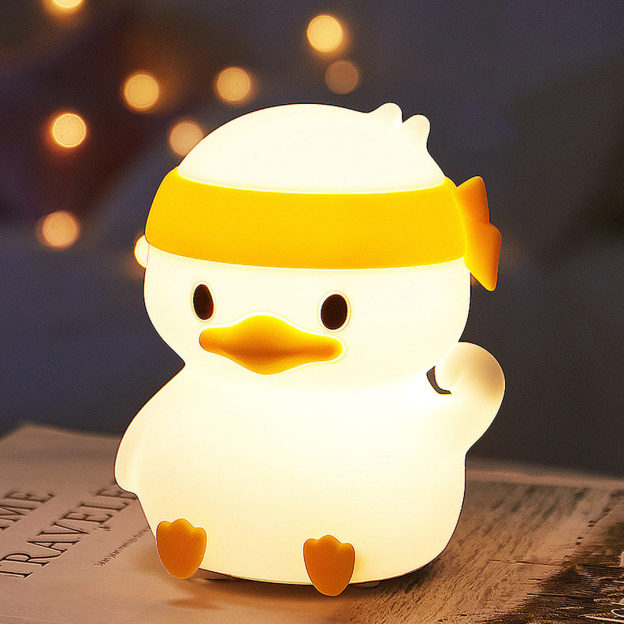 Mother's Day Gift Lying Duck Night Light-Engravingift