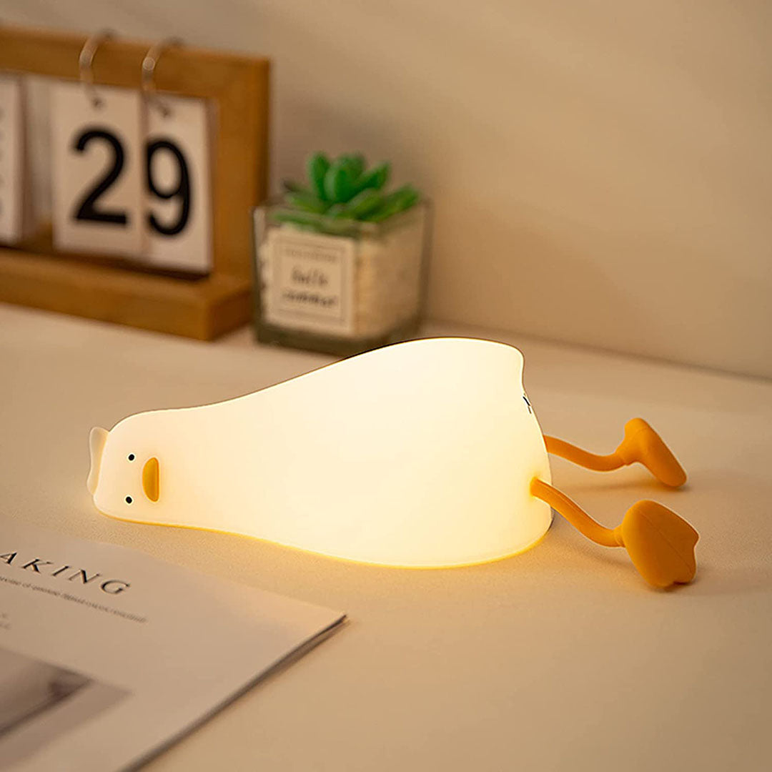 Mother's Day Gift Lying Duck Night Light-Engravingift