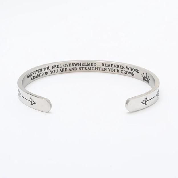 Mother's Day Gift Adjustable Bracelet-to daughter,to granddaughter,to sister-Engravingift