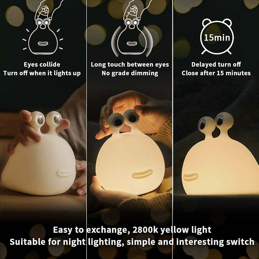Mother's Day Gift Silicone Slug Night Light-Engravingift