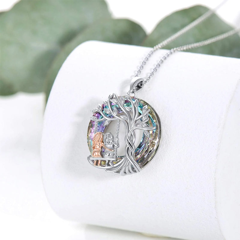 Mother's Day Sisters Gifts Tree of Life Sisters Necklace From Sisters-Engravingift