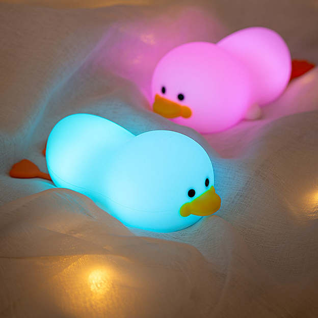 Mother's Day Gift Lying Duck Night Light-Engravingift