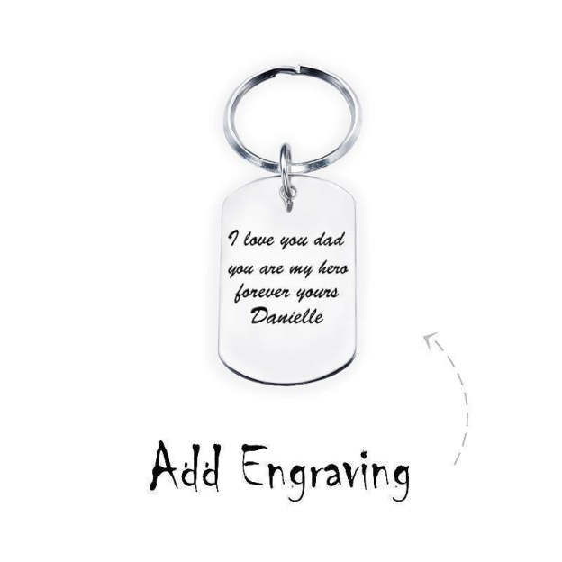 Christmas Gift Personalized Photo Keychain Round or Square