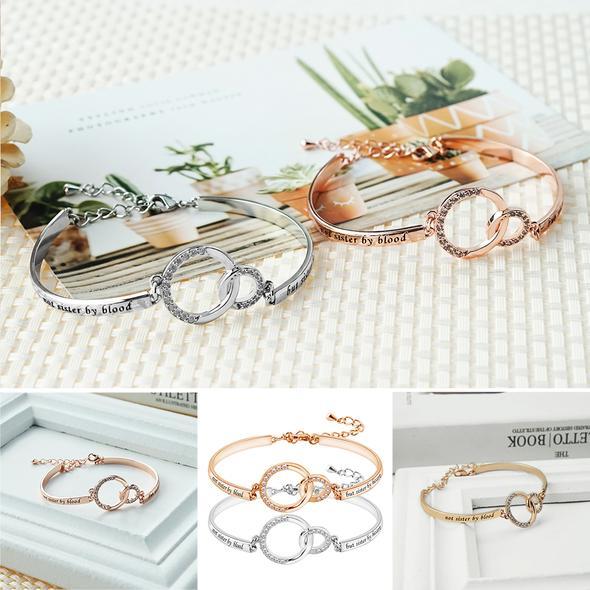 Mother's Day Gift Best Friend Bracelets for Women Friendship Charm Inspirational Bracelets-Engravingift