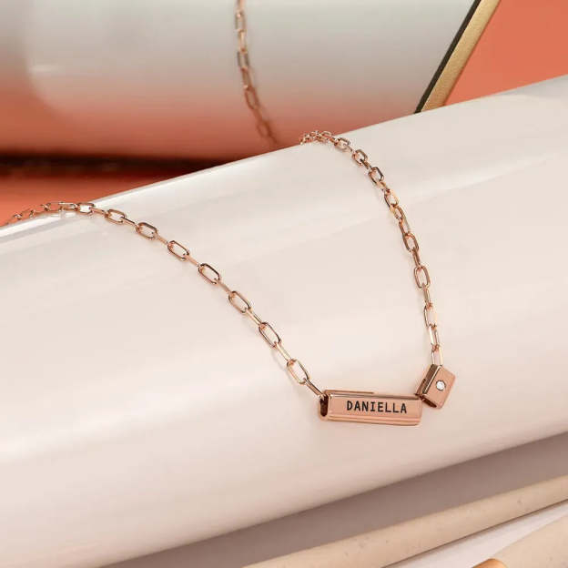 Christmas Gift Modern Tube Necklace