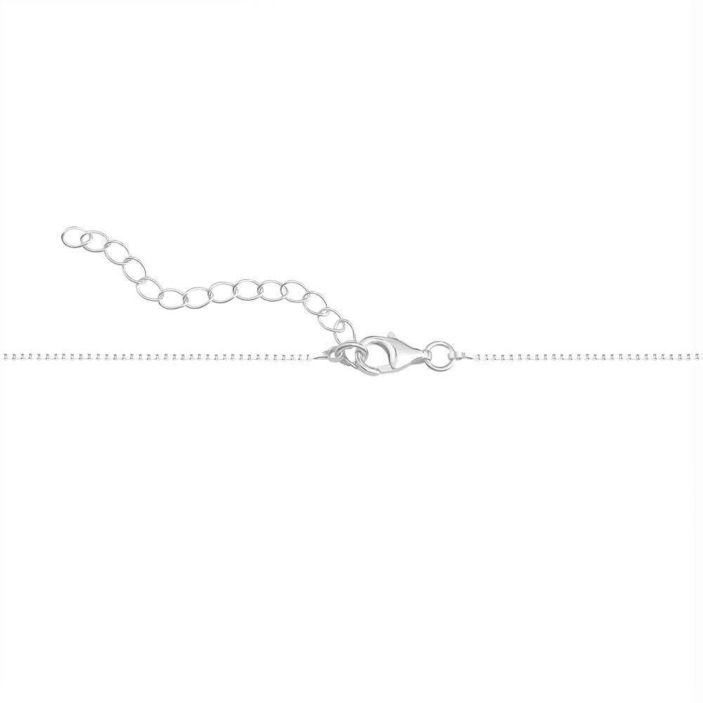 Mother's Day Gift Sterling silver Jewelry lucky Horse Shoe Pendant with Cable Chain for Girl-Engravingift