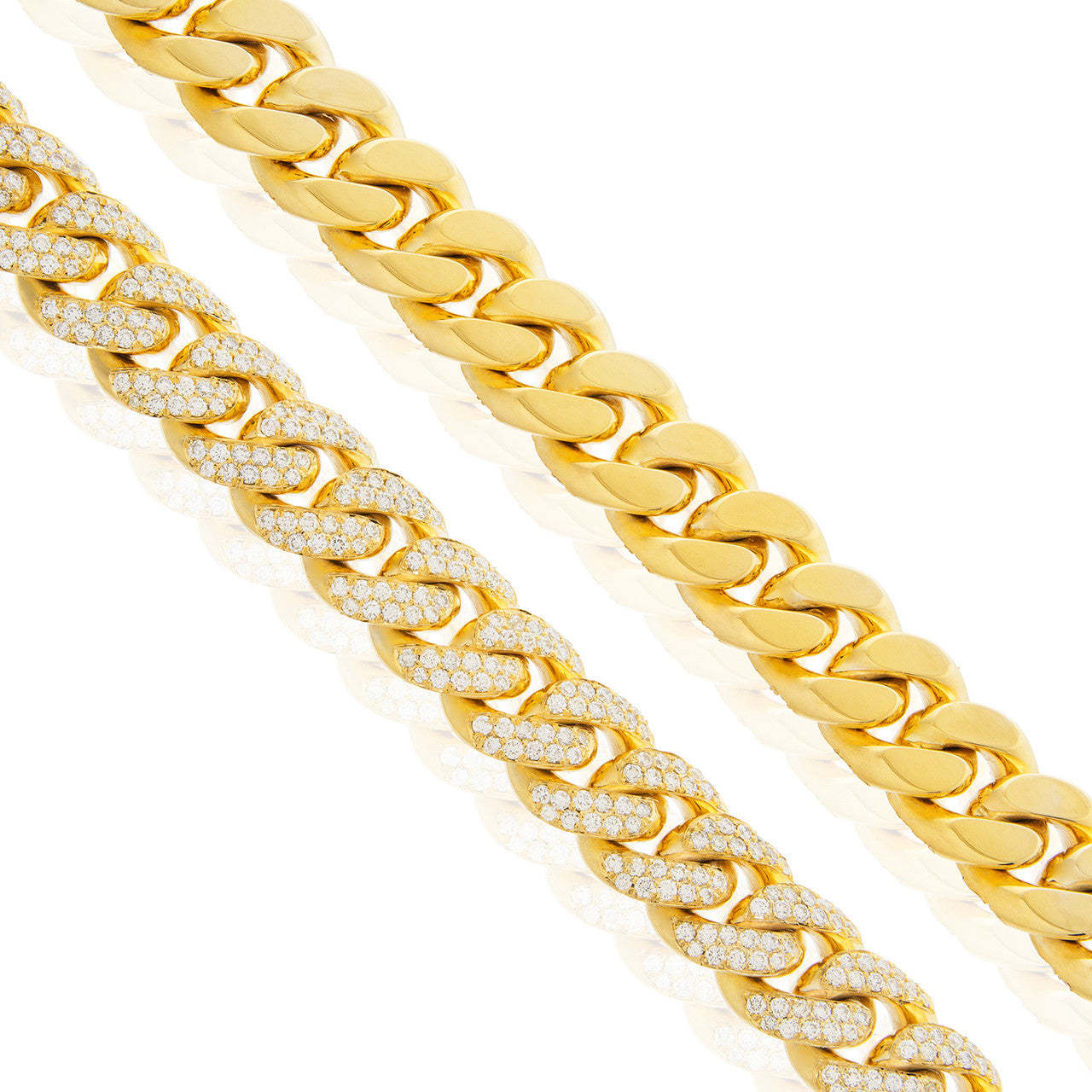 Mother's Day Gift 10.5ct Diamond Cuban Bracelet-Engravingift