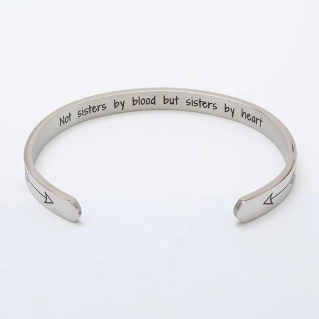 Mother's Day Gift Adjustable Bracelet-to daughter,to granddaughter,to sister-Engravingift