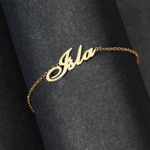 Mother's Day Gift Custom Name Anklet Personalized Name Anklets-Engravingift
