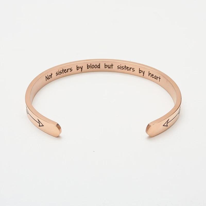 Mother's Day Gift Adjustable Bracelet-to daughter,to granddaughter,to sister-Engravingift