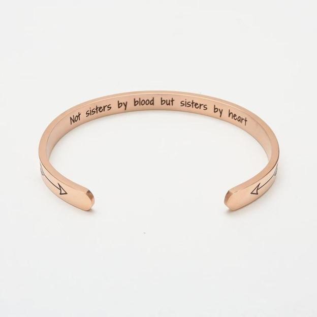 Mother's Day Gift Adjustable Bracelet-to daughter,to granddaughter,to sister-Engravingift