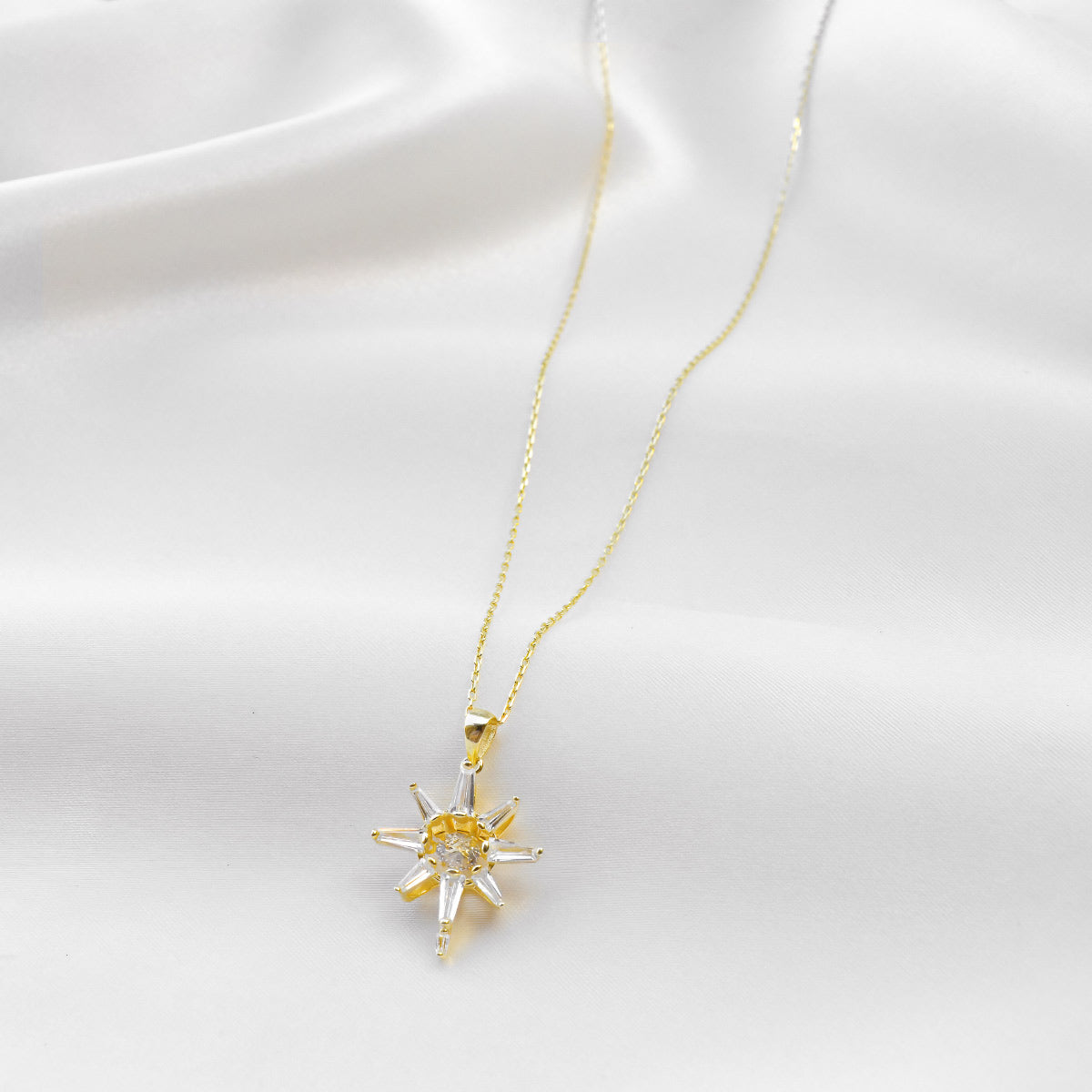 Mother's Day Gift Made of Stars - Dancing Crystal Star Necklace Gift Set-Engravingift