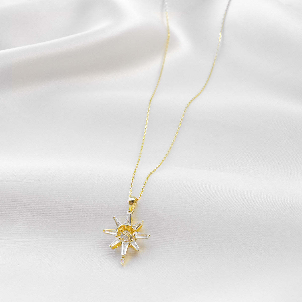 Mother's Day Gift Made of Stars - Dancing Crystal Star Necklace Gift Set-Engravingift