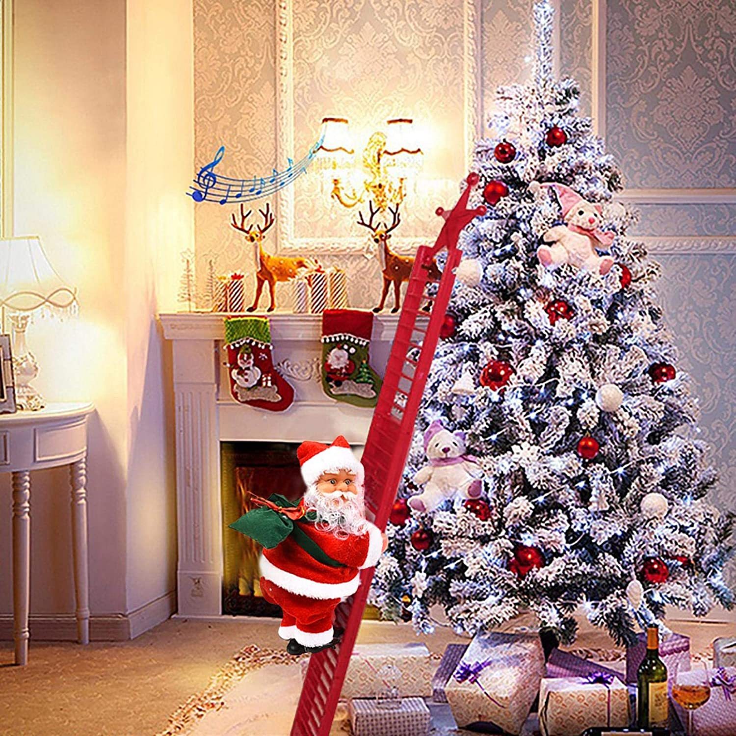 Christmas Gift Electric Climbing Santa- Limited Edition-Engravingift