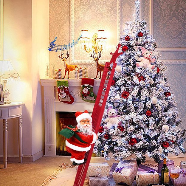 Christmas Gift Electric Climbing Santa- Limited Edition-Engravingift