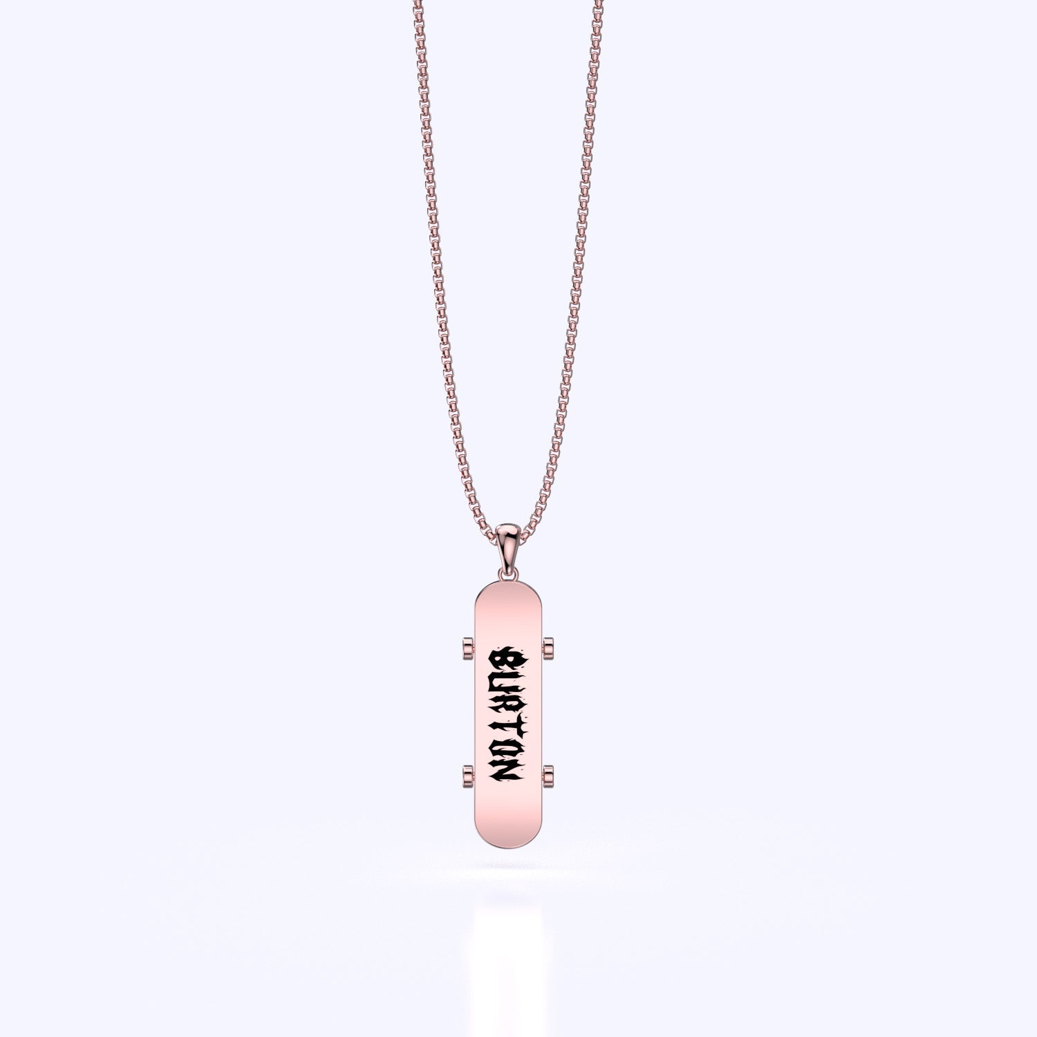 Mother's Day Gift Street Lover Custom Name Skateboard Necklace-Engravingift