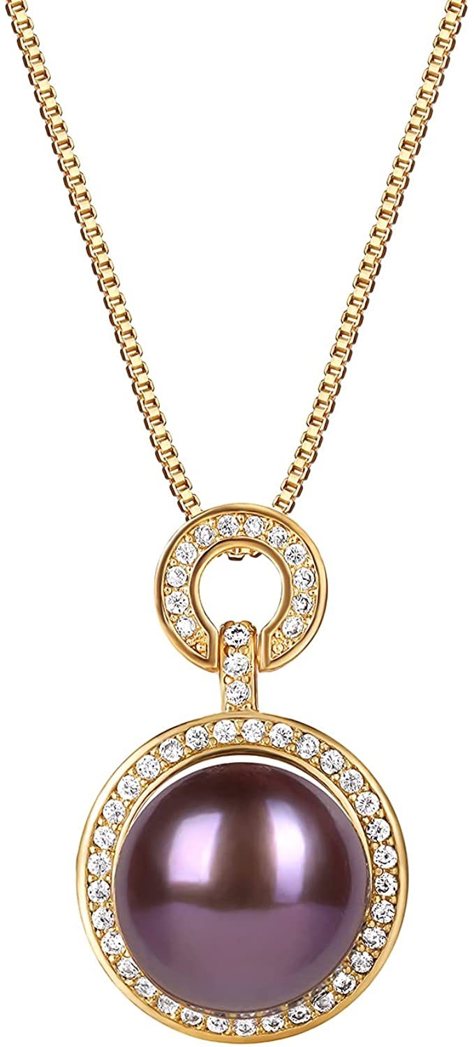 Mother's Day Gift Women's Pearl Pendant Necklace-Engravingift