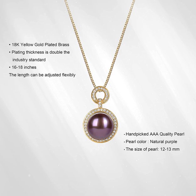 Mother's Day Gift Women's Pearl Pendant Necklace-Engravingift