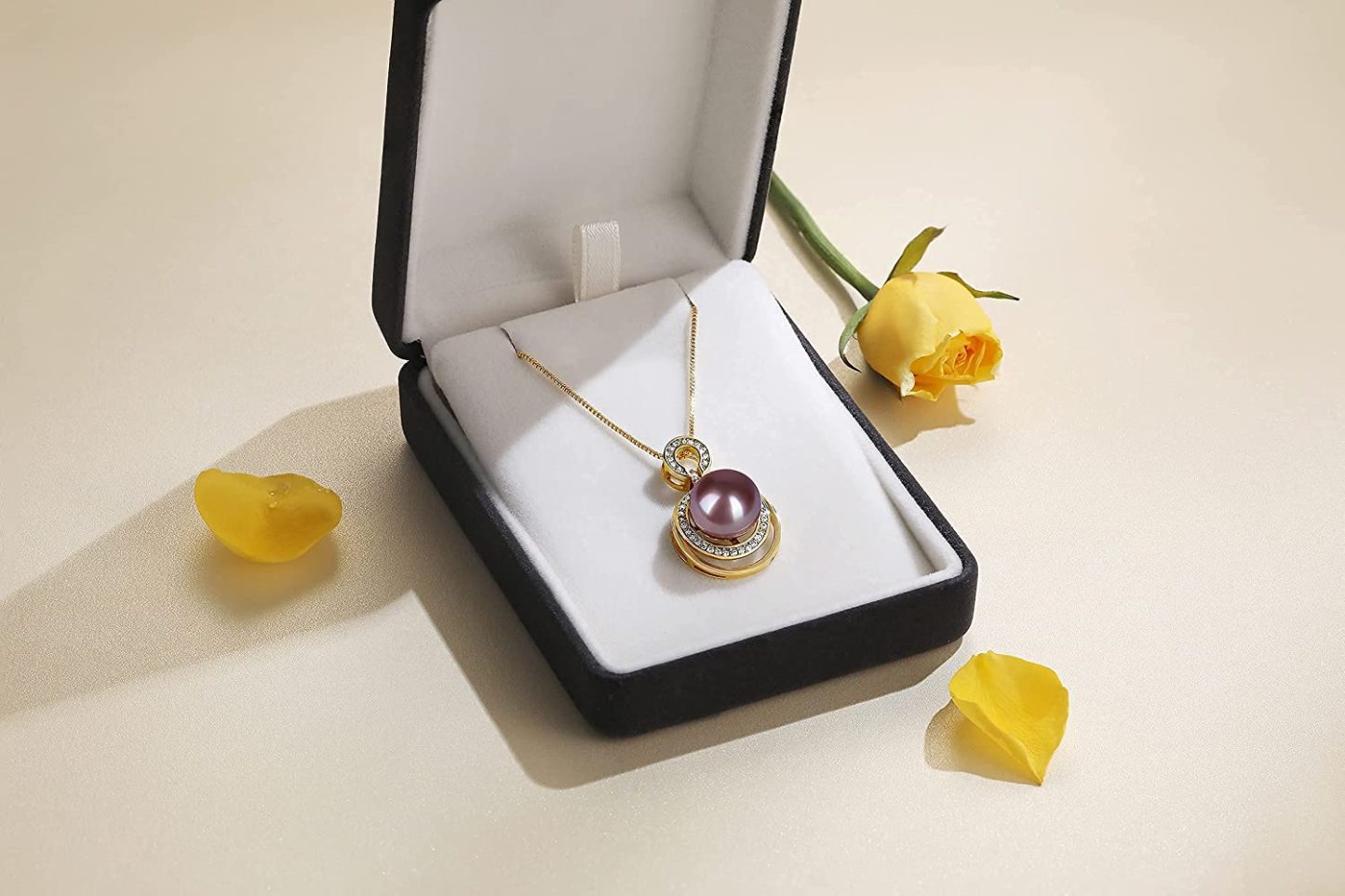Mother's Day Gift Women's Pearl Pendant Necklace-Engravingift