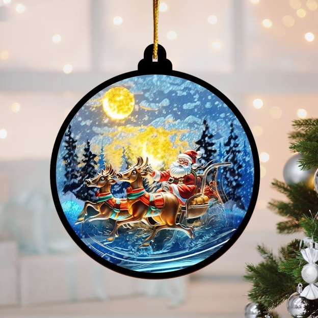 Christmas Hologram Ornament