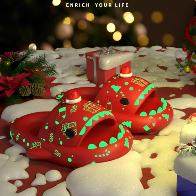 Christmas Gift Santa Shark Slides (Limited Edition)