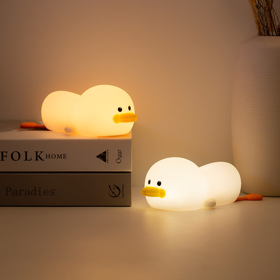 Mother's Day Gift Lying Duck Night Light-Engravingift