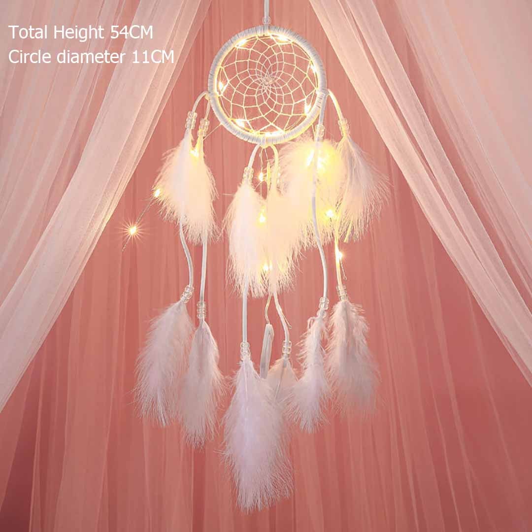 Mother's Day Gift Dream Catcher With String Lights-Engravingift