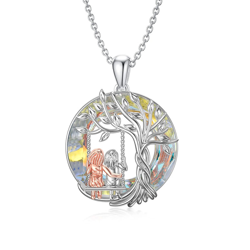 Mother's Day Sisters Gifts Tree of Life Sisters Necklace From Sisters-Engravingift