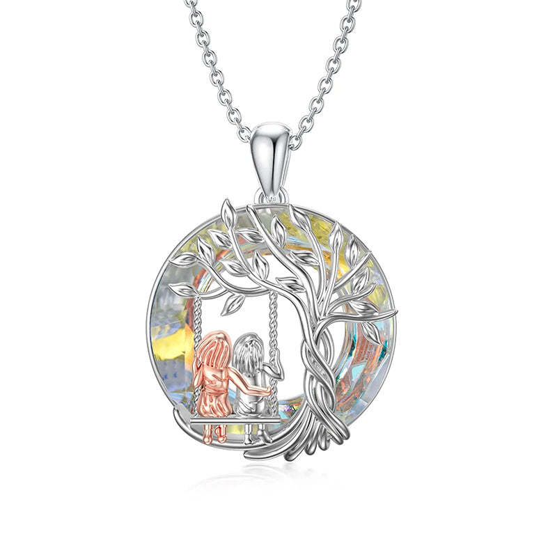 Mother's Day Sisters Gifts Tree of Life Sisters Necklace From Sisters-Engravingift