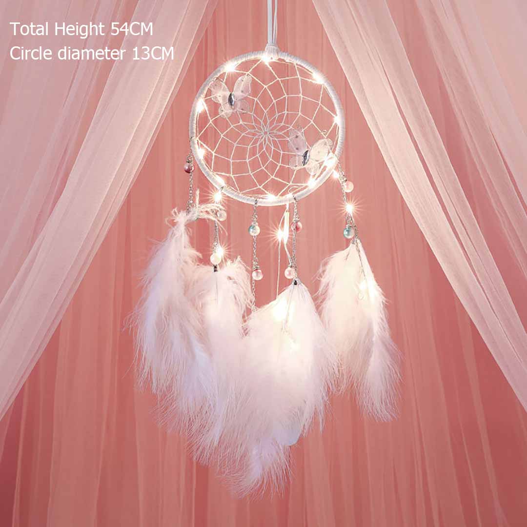 Mother's Day Gift Dream Catcher With String Lights-Engravingift