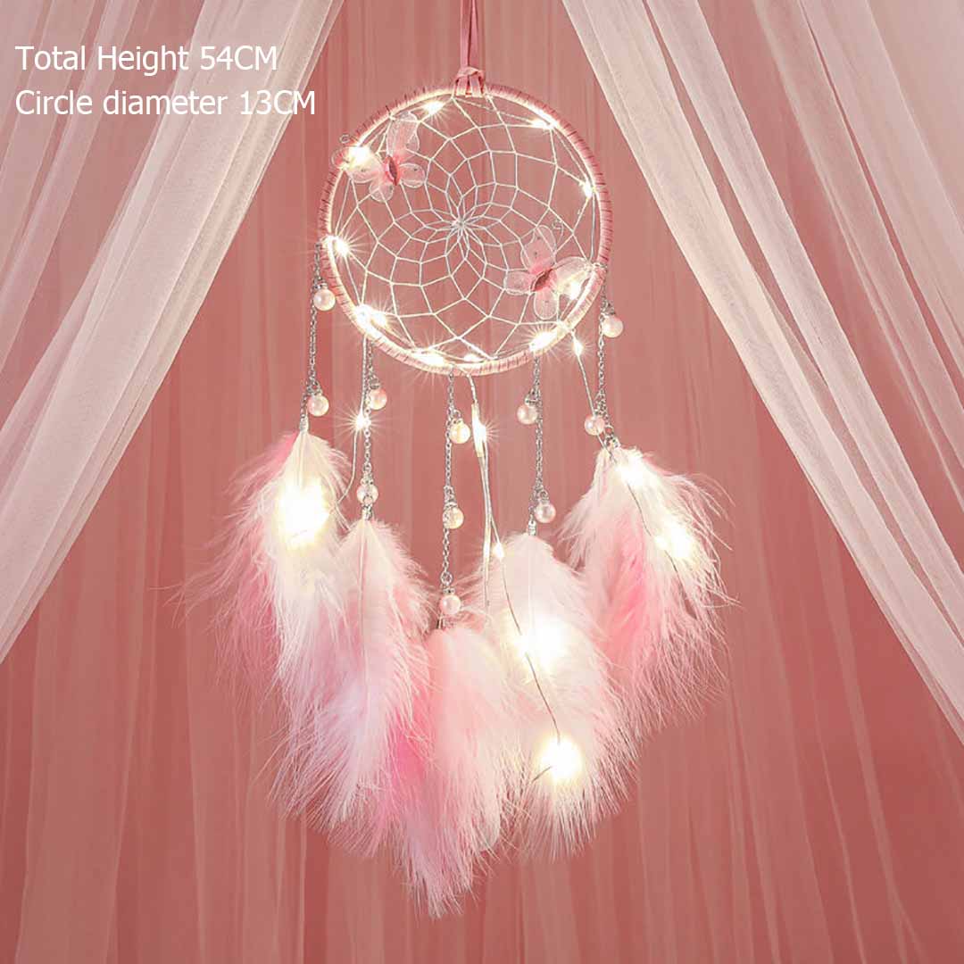 Mother's Day Gift Dream Catcher With String Lights-Engravingift
