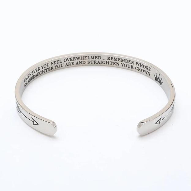 Mother's Day Gift Adjustable Bracelet-to daughter,to granddaughter,to sister-Engravingift